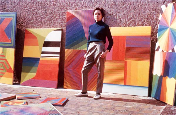La lucidez geométrica. Alicia Orlandi. Grabados, pinturas y monocopias