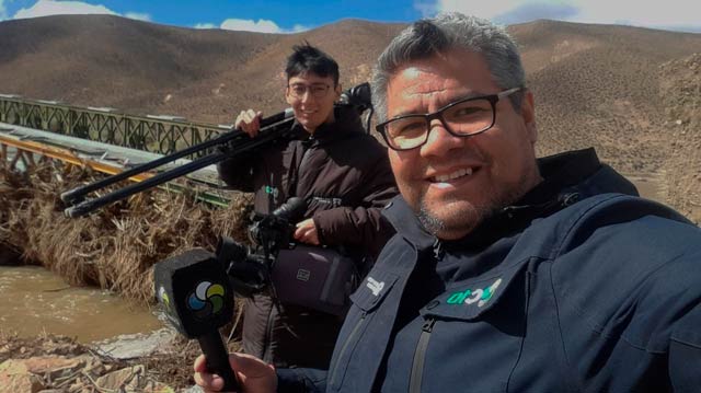 Ricardo Manrique, periodismo en la región sur