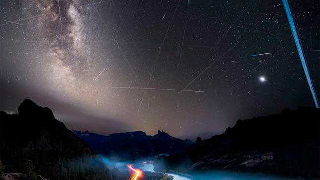 Imagen de un astro fotógrafo barilochense elegida por la NASA