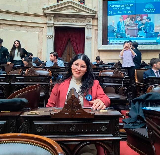 María Sol de las Nieves Ñancucheo, participó en “Cambio de Roles”
