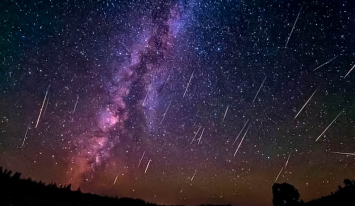 Doble lluvia de estrellas en Argentina