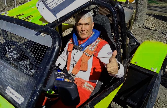 Fabián Rodríguez (El Panza) Campeón 2025 de Potenciados, Categoría 1.6